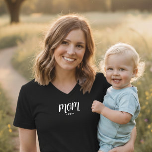 Mamãe Estabeleceu Nova Camisa De Presente Da Mãe
