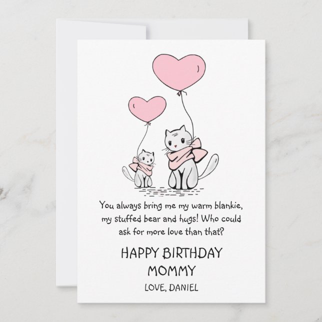 Mamãe Feliz de Aniversário (Frente)