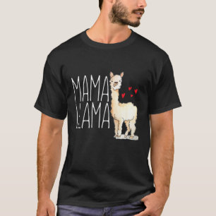 Mamãe Llama Camisa Coincide Com A Tribo Da Famíl