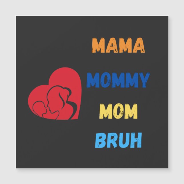 Mamãe mamãe manh (Frente)
