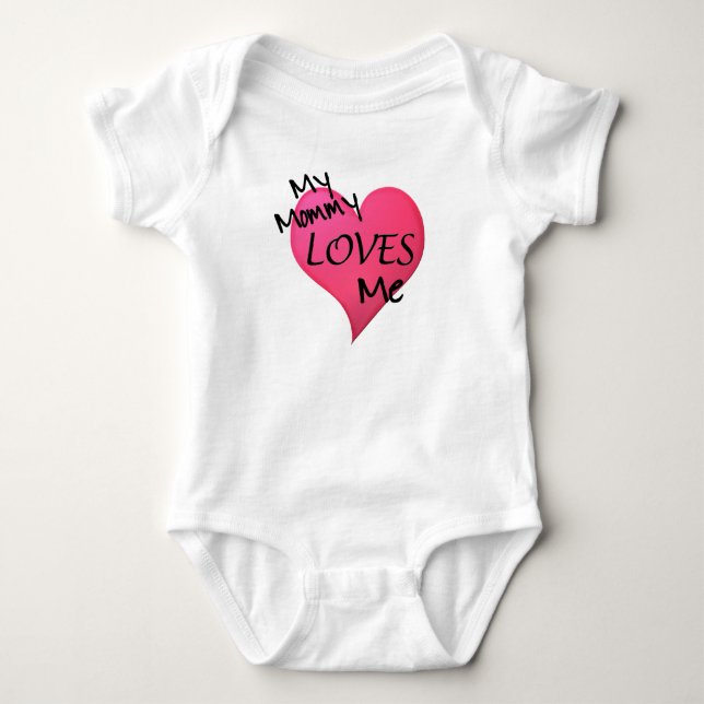 Mamãe Me Ama T-Shirt (Frente)