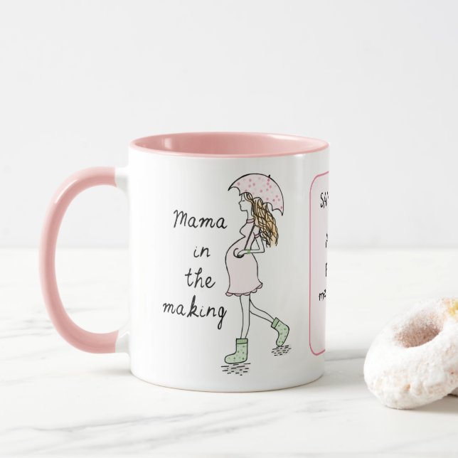 Mamãe no fazer da caneca (Com Donut)