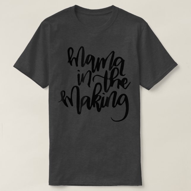Mamãe No Fazer Gift T-Shirt (Frente do Design)