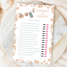 Mamãe Ocidental do Cowboy ou Pai