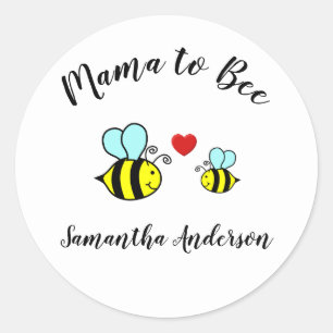 Mamãe para Bee - Autocolante