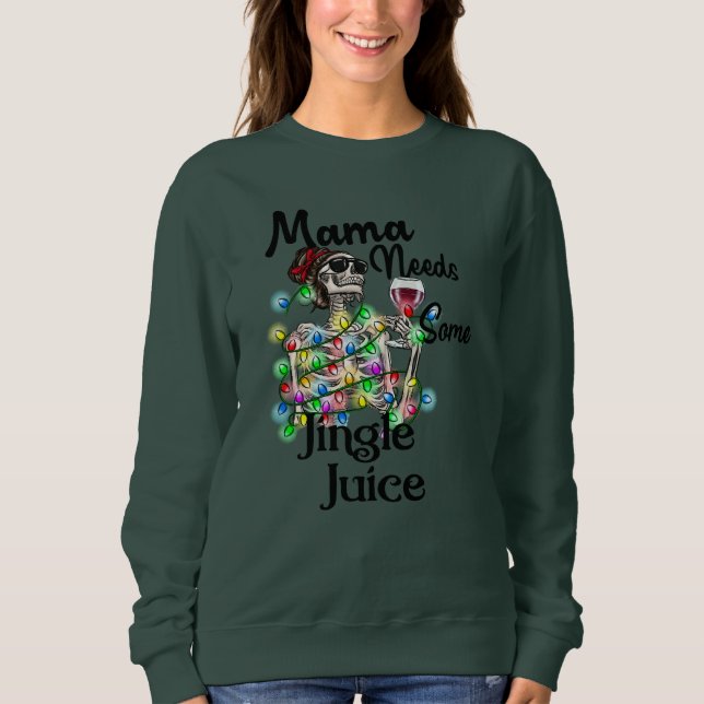 Mamãe Precisa De Camisa De Natal De Sumo De Jingle (Frente)