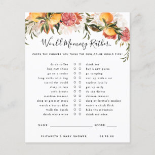 Mamãe Preferencialmente   Jogo Chá de fraldas