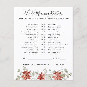 Mamãe Preferencialmente Jogo Chá de fraldas