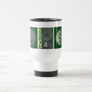 Mamãe Raccoon na Caneca de viagem Suet
