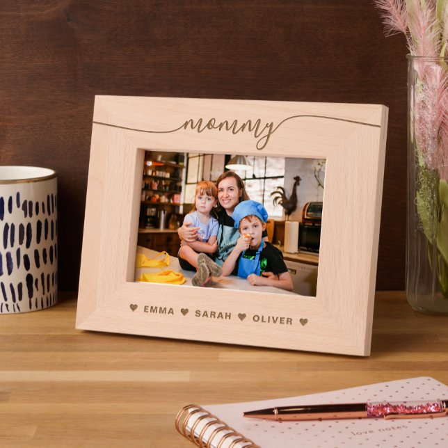 Mamãe Simples De Coração Laser Mãe Enchida (Criador carregado)