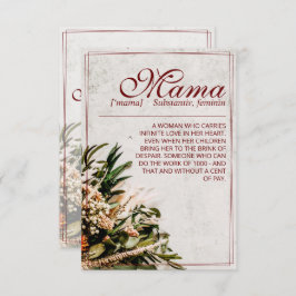 Mamãe - simplesmente insubstituível - Buquê