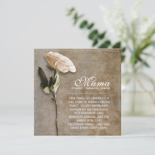 Mamãe - simplesmente insubstituível - vintage