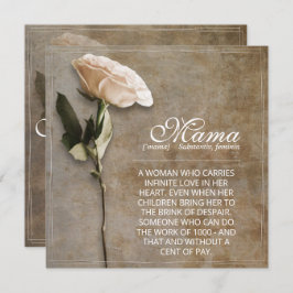 Mamãe - simplesmente insubstituível - vintage