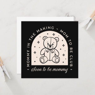 Mamãe vai citar o anúncio de gravidez vintage