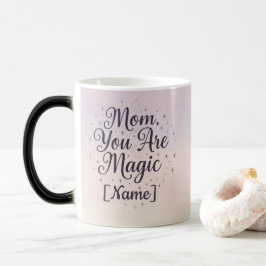 Mamãe Você É Mágica Caneca que Muda de Cor