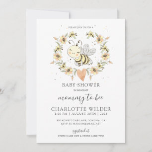 Mamãe Whimsical A Ser Convite Para Chá de fraldas