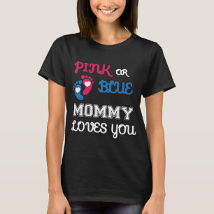 mamães cor-de-rosa ou azuis te adoram, camisa rev