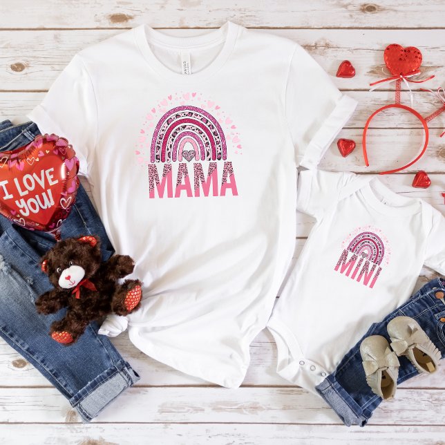 Mamães do arco-íris retrorreflectores e Camisas Na (Criador carregado)