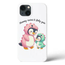 Mamães-Surus e Capa de telefone de Bebê-Guin