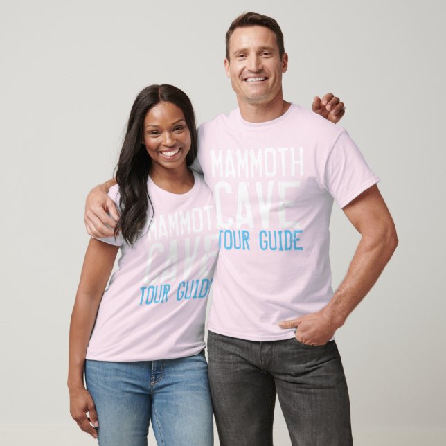 MAMMOTH CAVE KENTUCKY TOUR GUIDE T-shirts (Unissex)