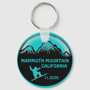 Mammoth Mountain Snowboard chaveiro