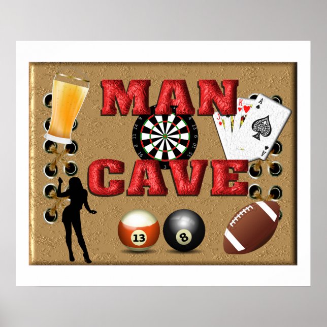 MAN CAVE IMPRESSÃO (Frente)