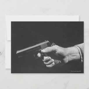 Man Holding Gun