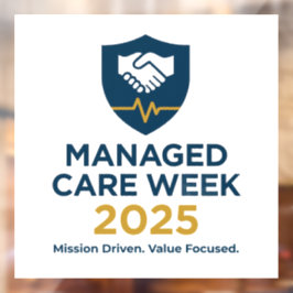 Managed Care Week 2025 - 4.00 x 4.00 Window Cling