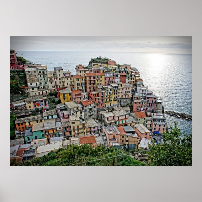Manarola - O Cinque Terre - Poster Itália (Frente)