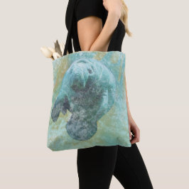 Manatee Coastal Living | Tote Bag