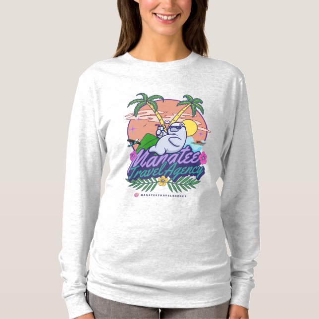 Manatee Viagem Agency T-Shirt (Frente)