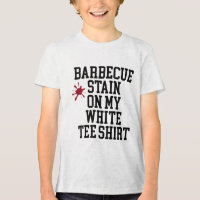 Mancha De Churrasco Na Minha Camiseta Branca _1