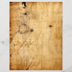 Manchas de carimbo de letra de papel manchadas pel