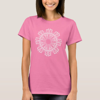 Mandala 3 Camisa Design branca