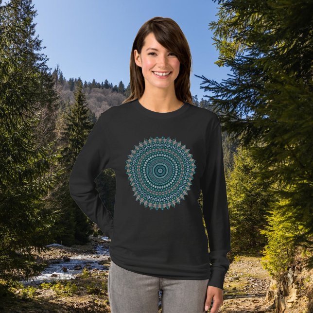 Mandala 4 T-Shirt (Criador carregado)