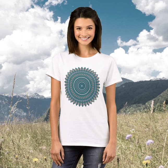 Mandala 4 T-Shirt (Criador carregado)