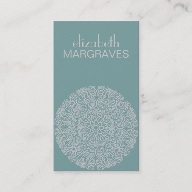 Mandala Cartão de visita (Frente)