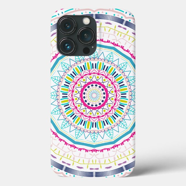 mandala colorida (Verso)