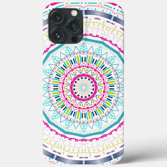 mandala colorida (Verso)