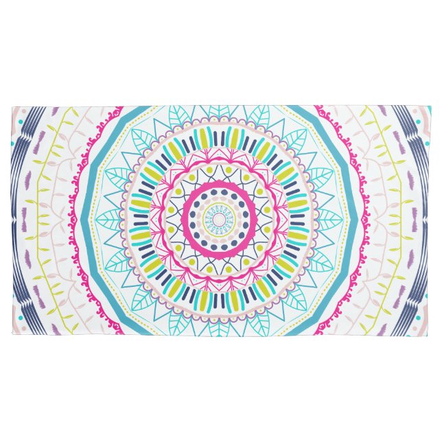 mandala colorida (Frente-Esquerda)