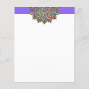 Mandala Colorida e Sofisticada Estilo Índia 1