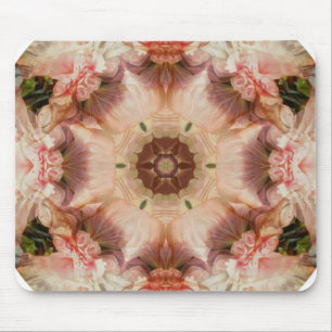 Mandala da flor de trombeta do anjo - Mousepad