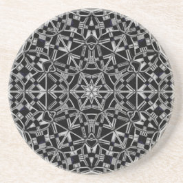 Mandala de Arenito Industrial Porta-Copos