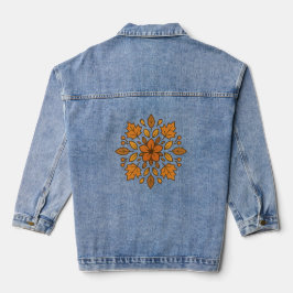 Mandala de flores de outono