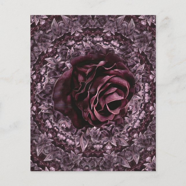 Mandala de Rosa  (Frente)