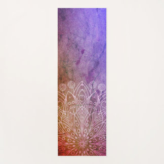 mandala de tapete de yoga personalizado