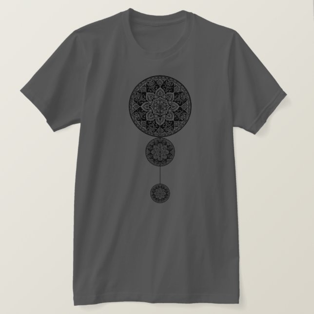 Mandala Design T-Shirt (Frente do Design)