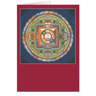 Mandala do CARTÃO de Chenrezig/Avalokiteshvara
