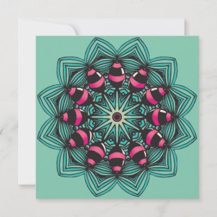 Mandala dos ovos de doces