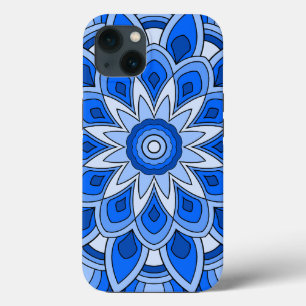 Mandala em azul